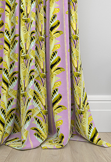 Miami, Yellow - Made To Measure Curtains